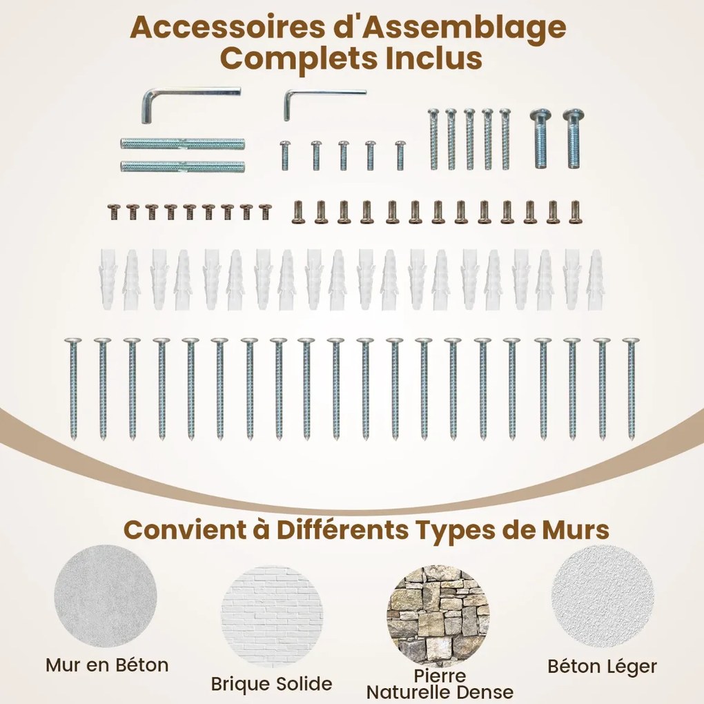 5 peças de poste de arranhar para parede de escalada para gatos com plataformas e postes de sisal, casa para gatos com cama para gatos