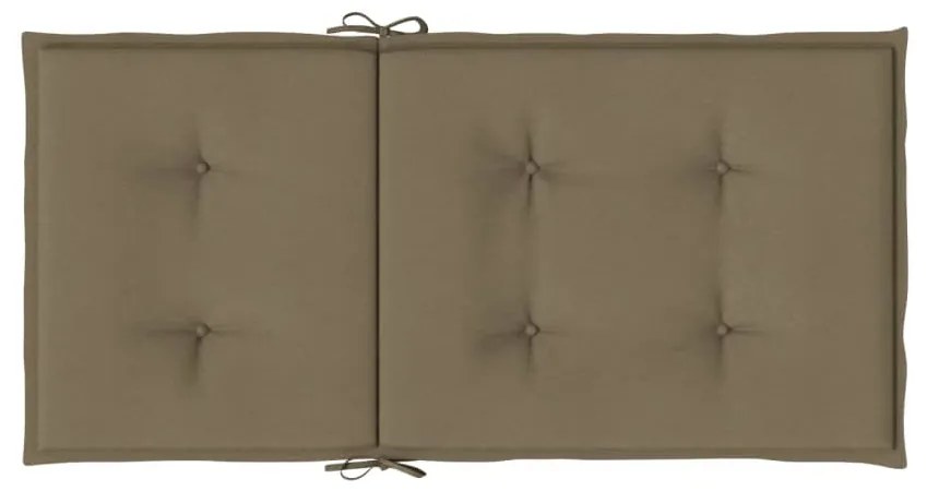 Almofadões lombares p/cadeiras 4pcs 100x50x4 cm mesclado tecido