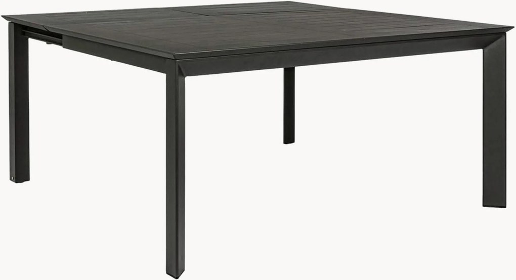 Mesa de jardim extensível Konnor, 110-160 x 160 cm