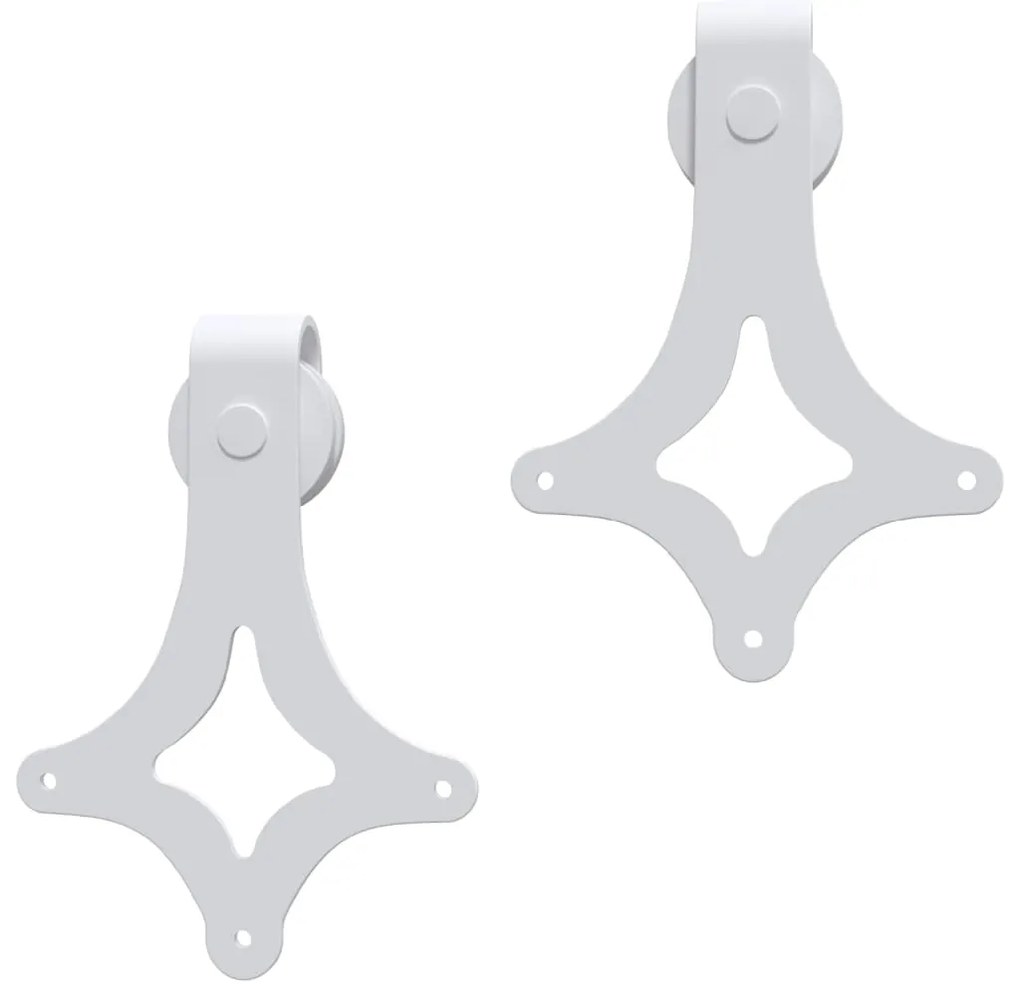 Porta de correr com ferragens 95x210 cm madeira de pinho maciça