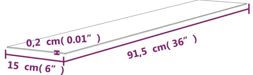 Painel de parede c/ aspeto de madeira 4,12 m² PVC castanho