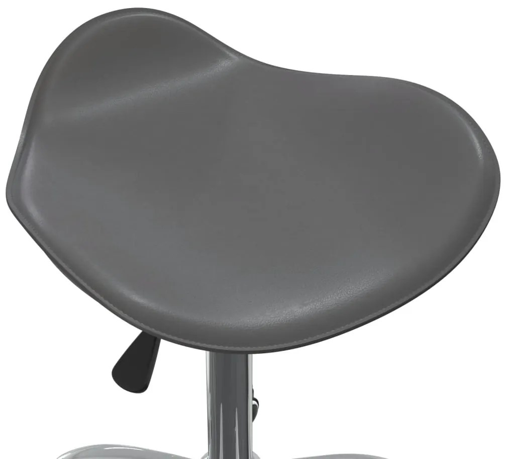 Banco de salão/spa couro artificial cinzento