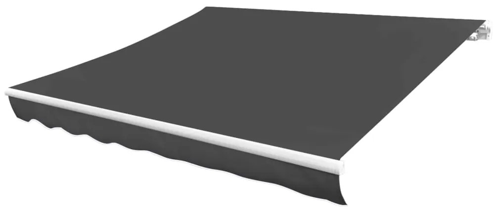 Lona para toldo antracite 600x300 cm