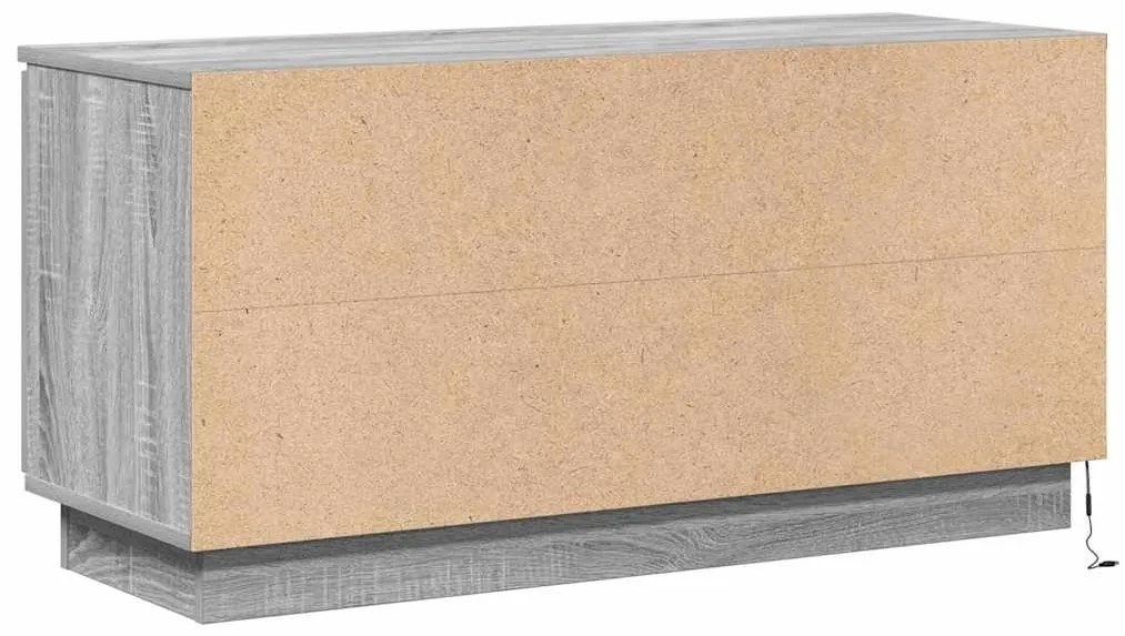Gabinete para TV Cinzento Sonoma 100x38x49 cm Madeira engenheirada