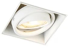 Foco embutido branco GU10 inclinável e rotativo sem moldura - Oneon Moderno
