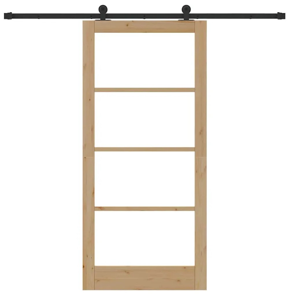 Porta Deslizante com Conjunto de Ferragens "ORKDAL" 93x202 cm