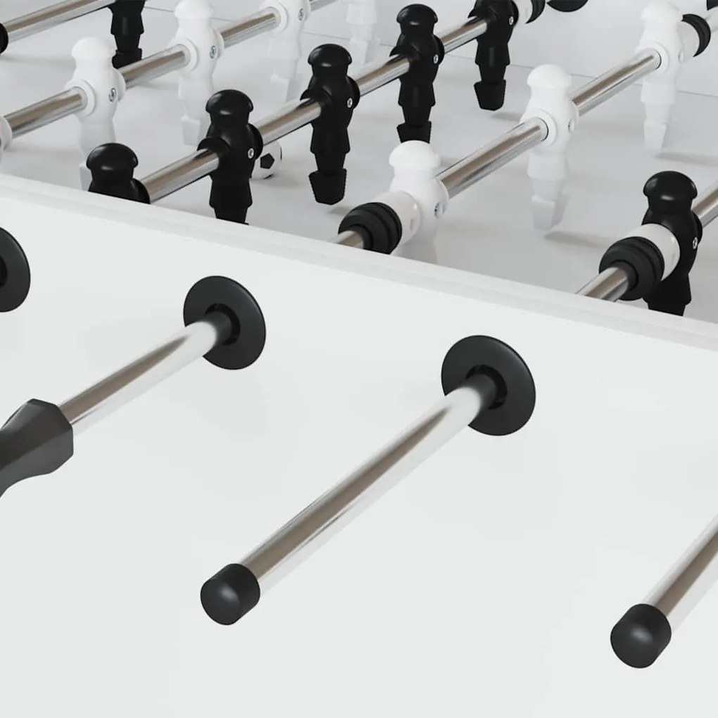 vidaXL Rolamentos de Mesa de Futebol 10 pcs Preto 3 x 3 x 1,4 cm