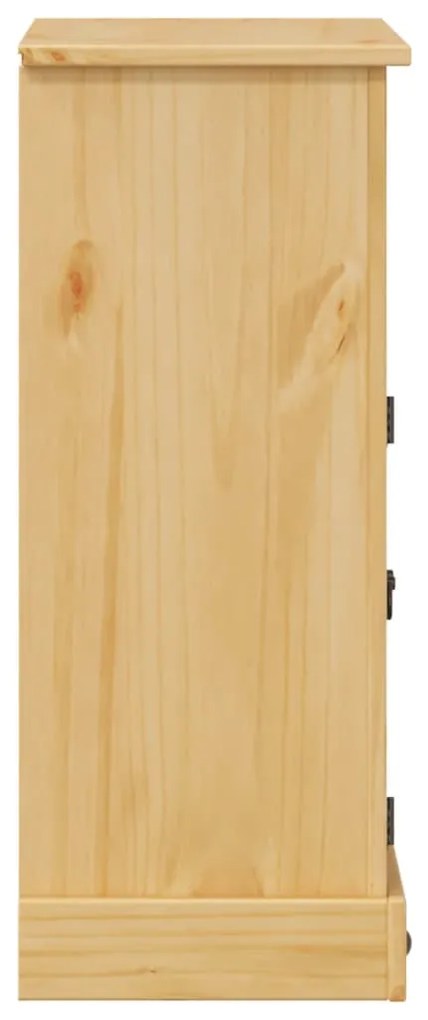 Móvel de WC Corona 70x33x80 cm madeira de pinho maciça