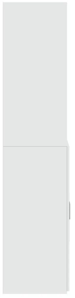 Armário alto 80x42,5x185 cm deriv. de madeira branco