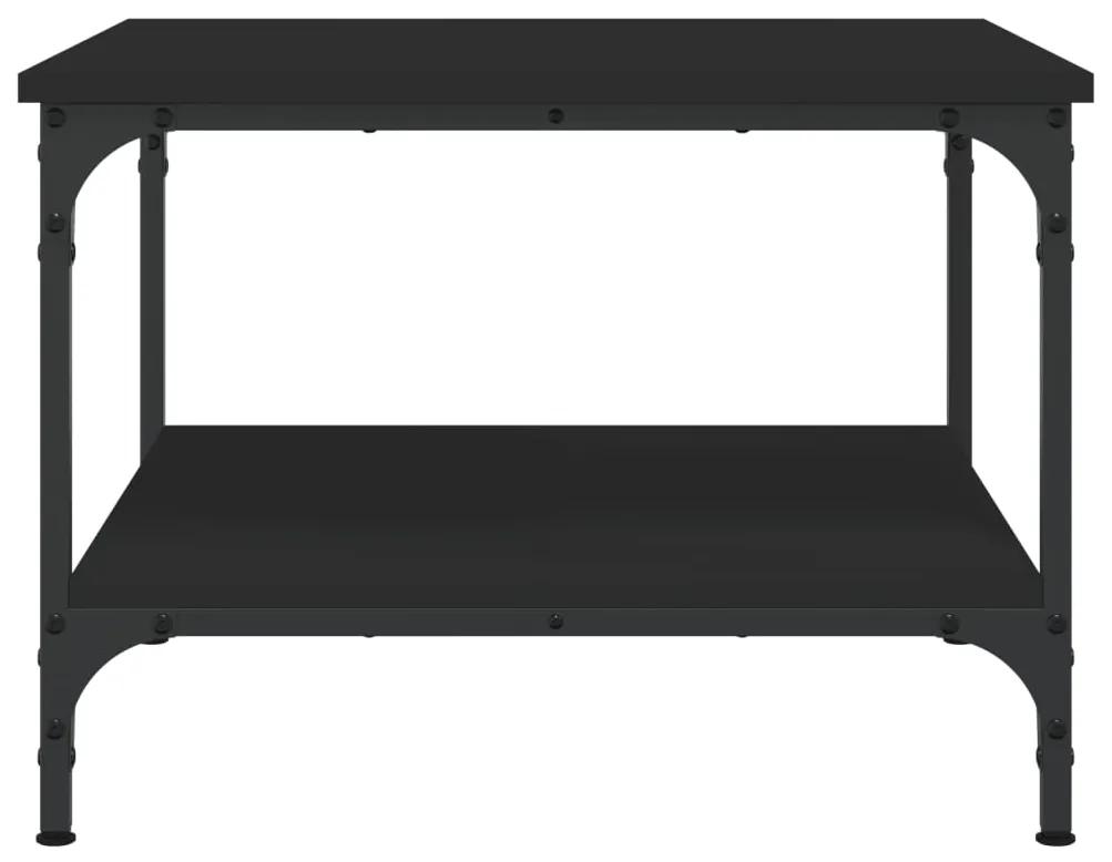 Mesa de centro 55x55x40 cm derivados de madeira preto