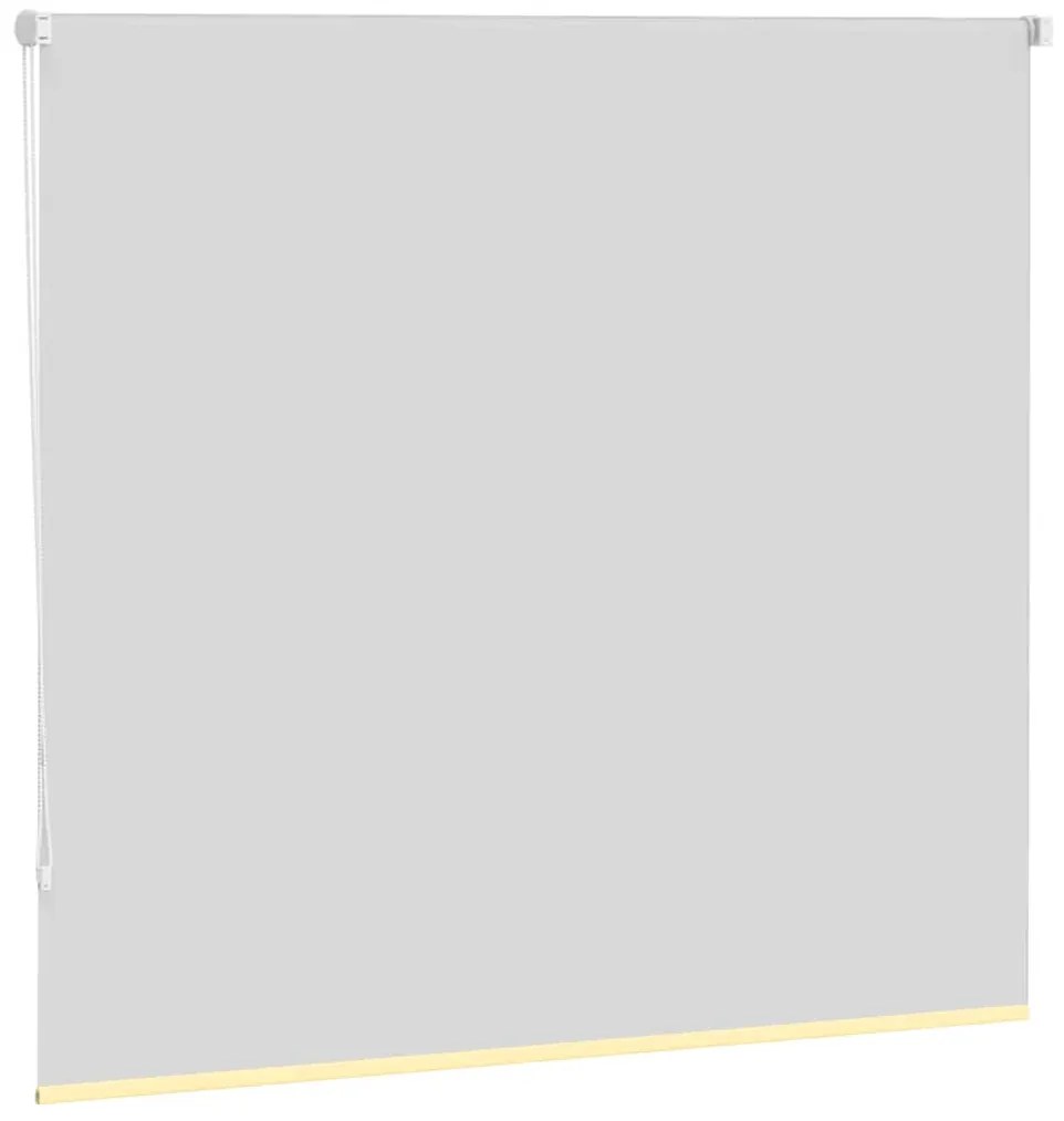 Persiana de enrolar 130x130 cm largura tecido 126,6cm poliéster