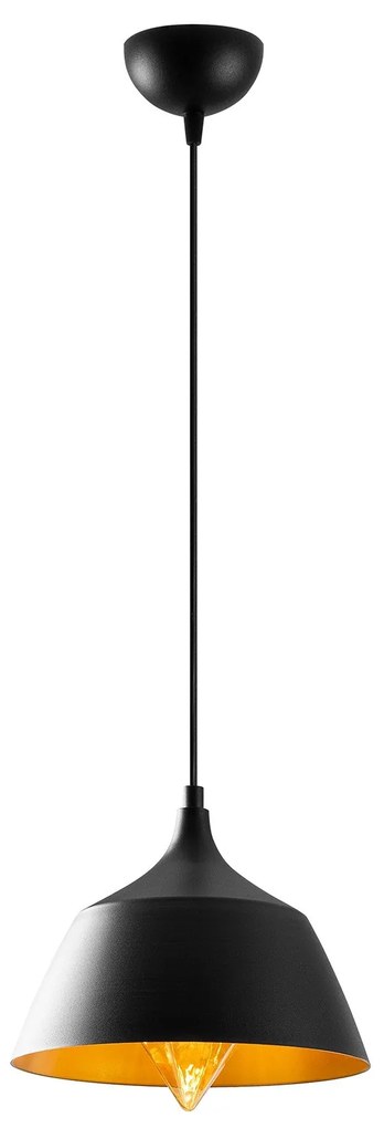 Candeeiro Dodo – Preto – 25 x 25 cm