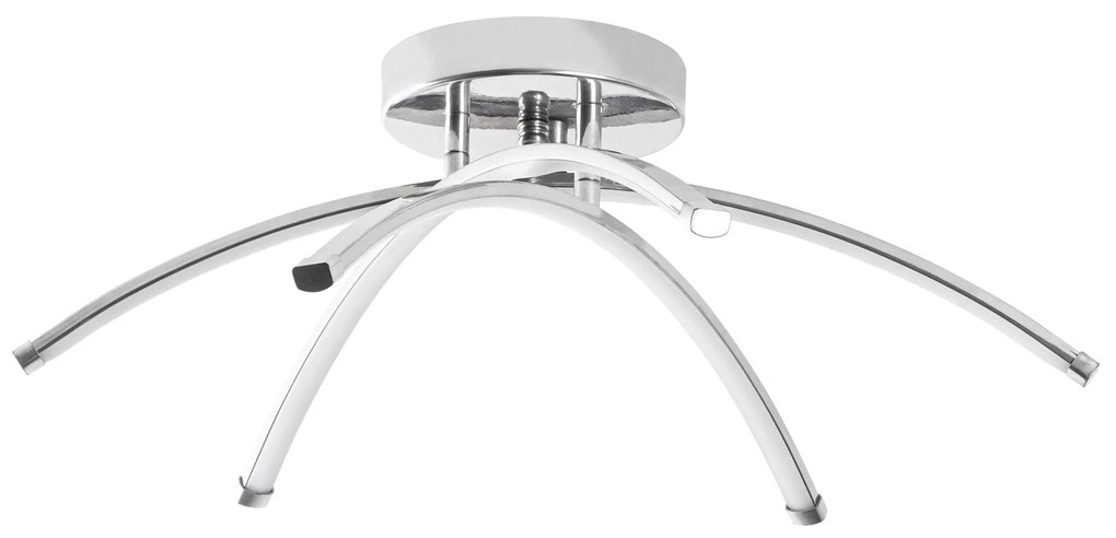 Candeeiro de Teto Ledbanana – Cromado – 57x20x57 cm