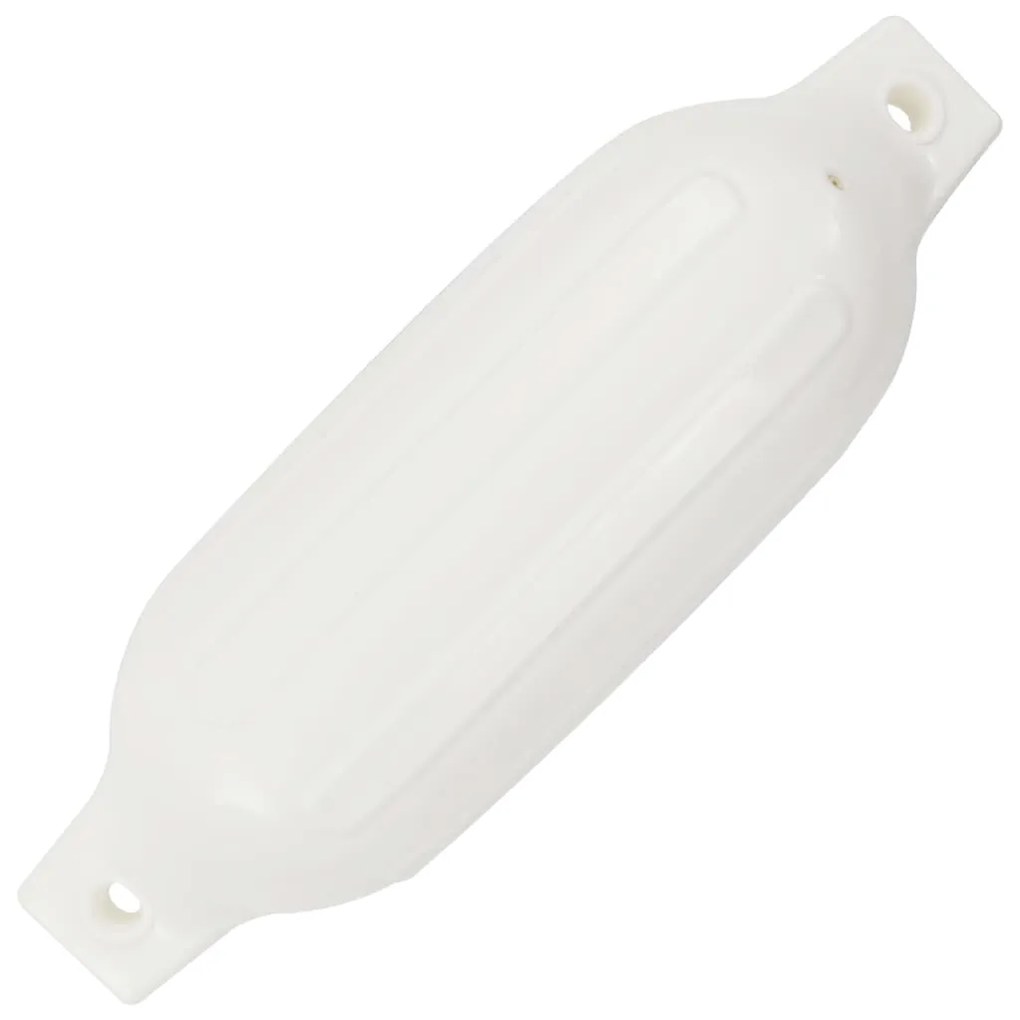 Defensas de barco 4 pcs 41x11,5 cm PVC branco