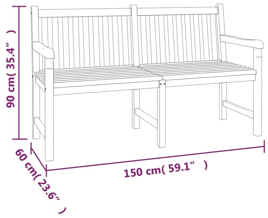 3 pcs conjunto de jantar para jardim madeira de teca maciça