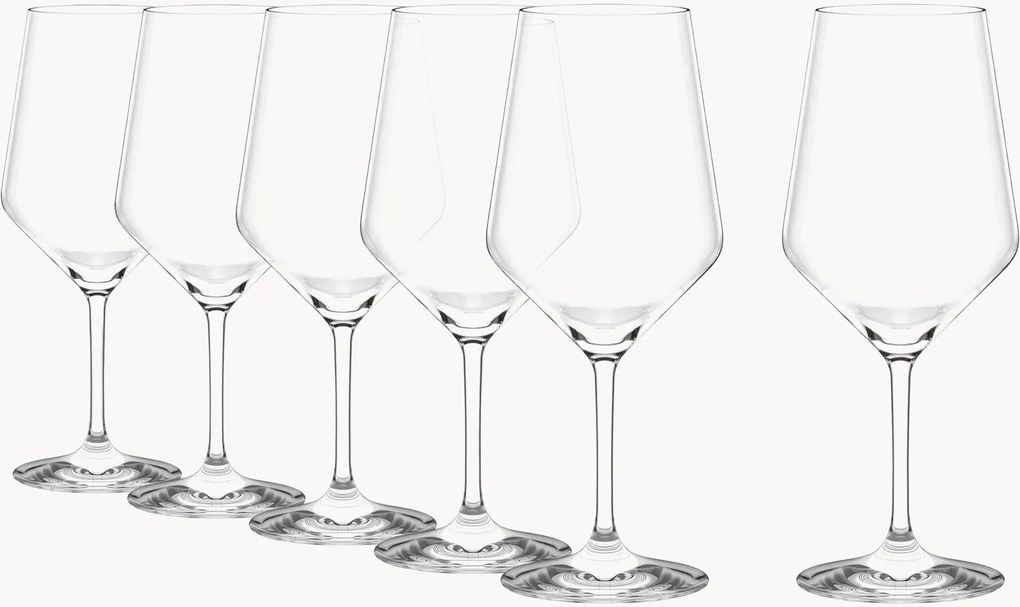 Copos de vinho Bordeaux Revolution, conjunto de 6