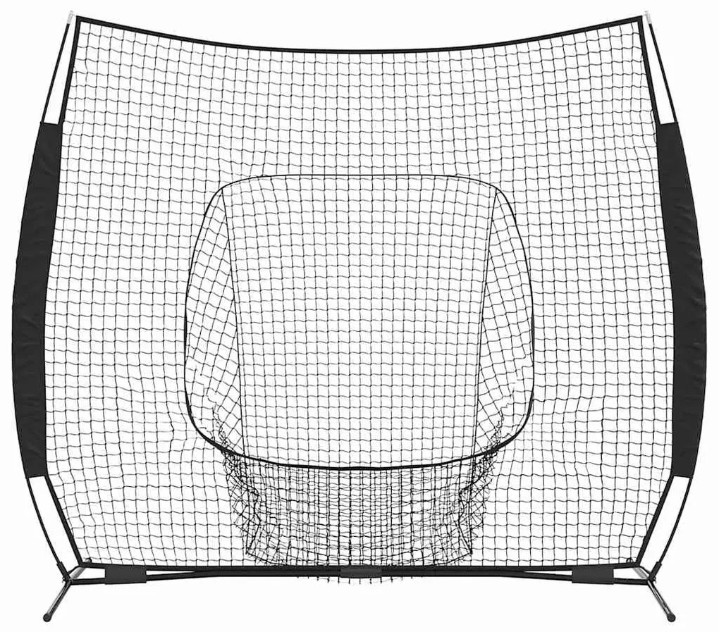 Beisebol &amp; Softbol Preto 250 x 106 x 209 cm Poliéster