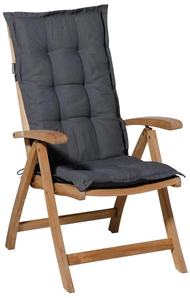 419589 Madison Almofadão cadeira encosto alto Panama 123x50 cm cinzento