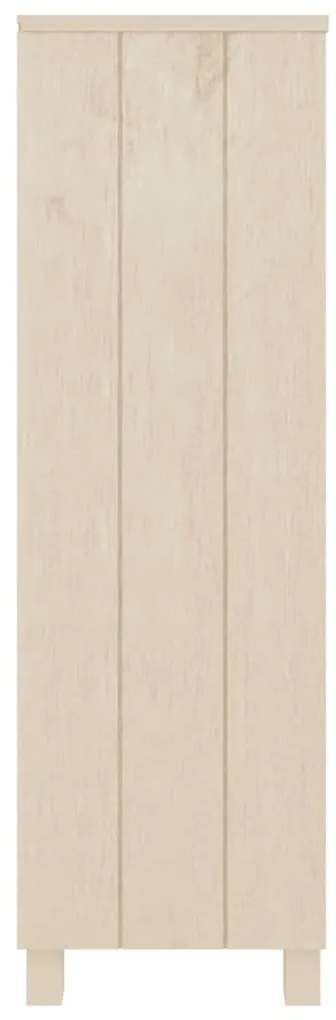 Estante HAMAR 85x35x112 cm pinho maciço castanho-mel