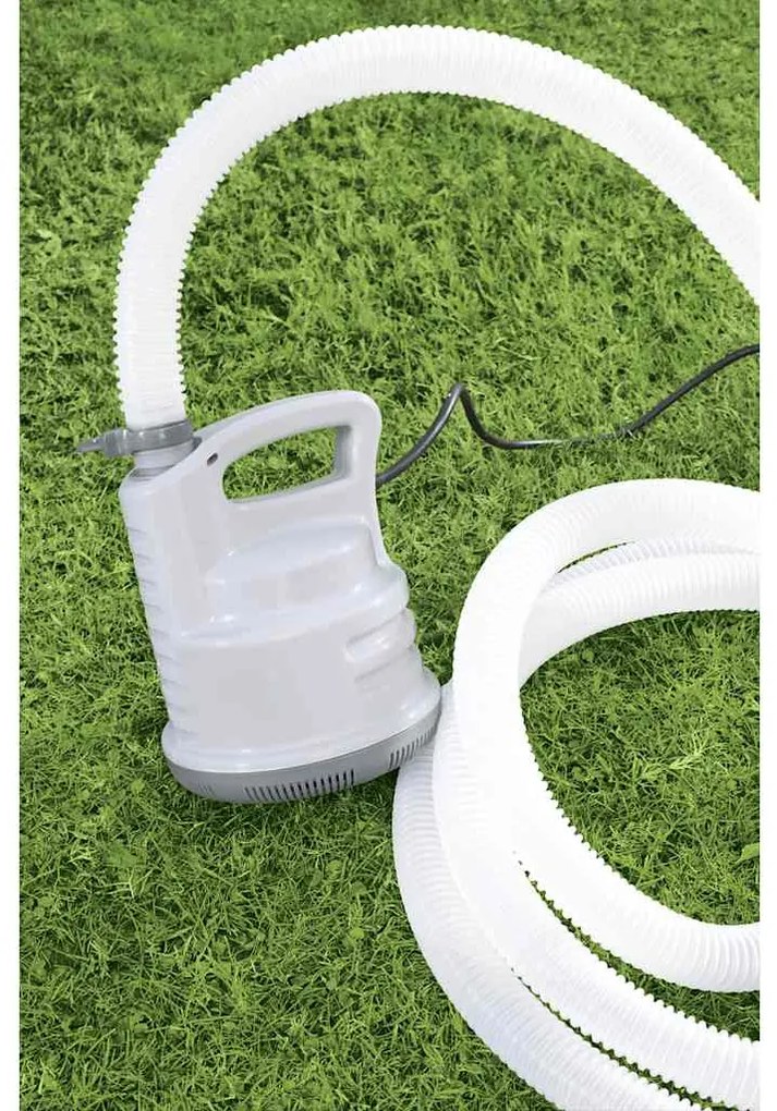 Bomba para drenagem de piscina branco
