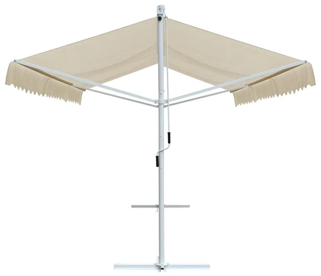 Toldo de pé 500x300 cm creme