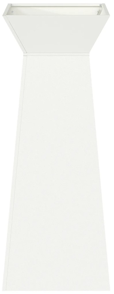 Suporte para Plantas Branco Metal 40 x 40 x 101 cm