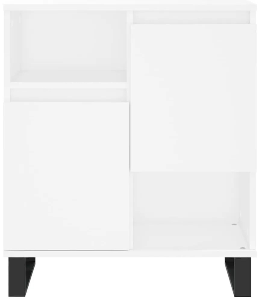 Aparadores 2 pcs derivados de madeira branco