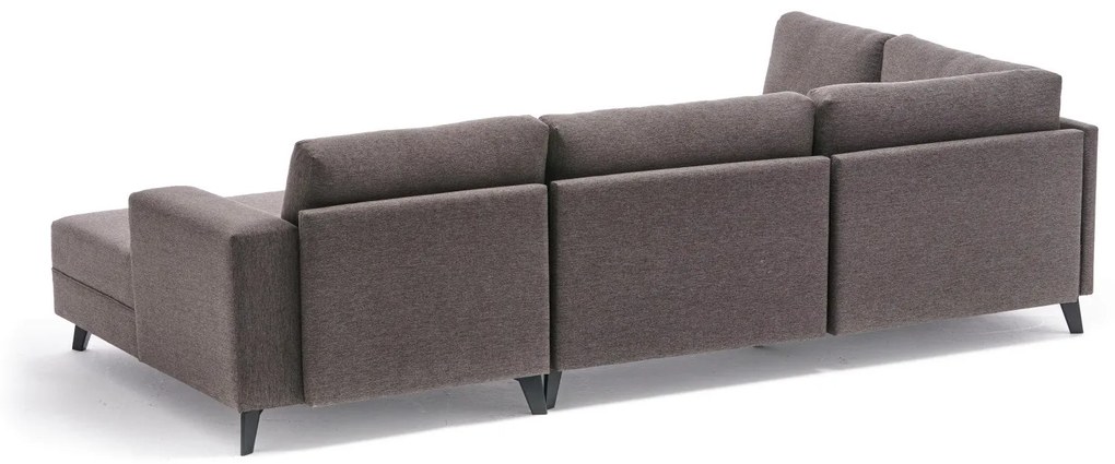 Sofá-Cama de Canto Belen – Castanho – 300x78x202 cm