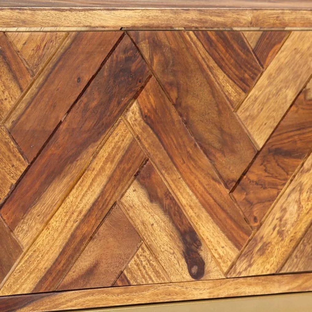 Móvel de TV 140x30x45 cm madeira de acácia maciça