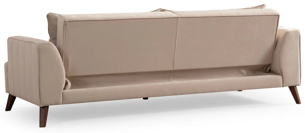 Sofá de 3 Lugares Buhara – Ecru – 100x78x220 cm