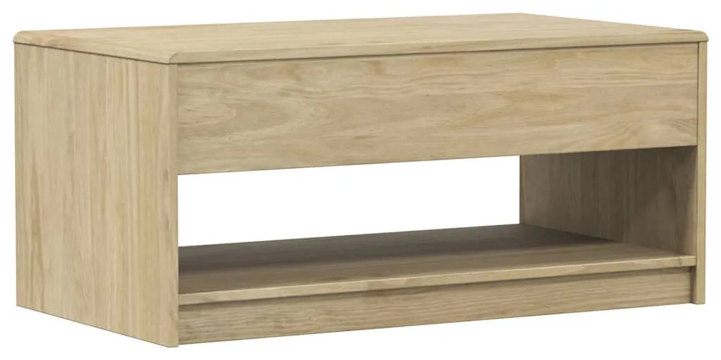 Mesa de centro SAUDA 99x55x45 cm pinho maciço cor carvalho