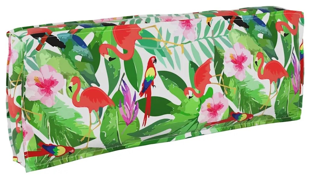 vidaXL Almofada Floral Multicolor 120 x 40 x 12 cm Tecido Oxford