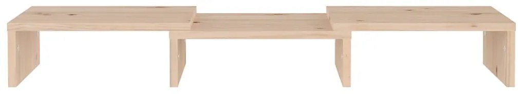 Suporte para monitor 60x24x10,5 cm madeira de pinho maciça
