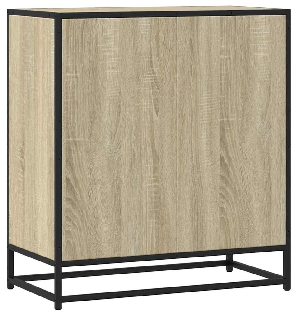 Aparador 68x35x76 cm deriv. de madeira/metal carvalho sonoma