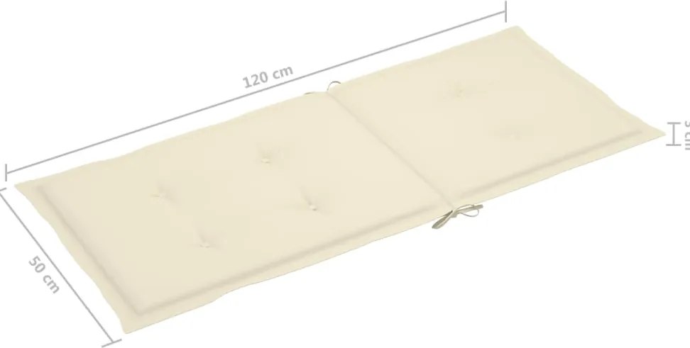 Cadeiras de jardim dobráveis c/ almofadões 8 pcs acácia maciça