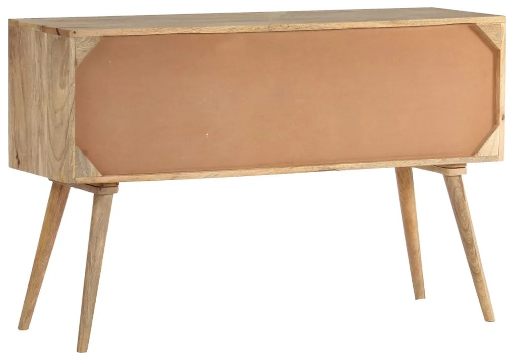 Aparador 118x35x75 cm madeira de mangueira maciça