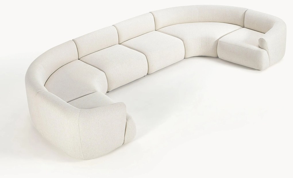 Sofá de canto comprido modular XL Sofia