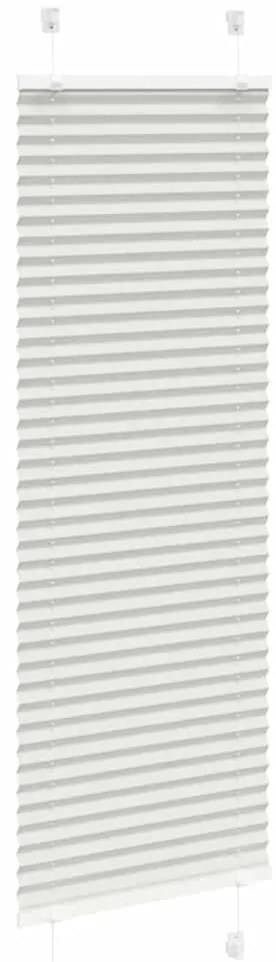 Cinzento Luz Plissada Cega 40x150 cm Largura Tecido 39,4 cm