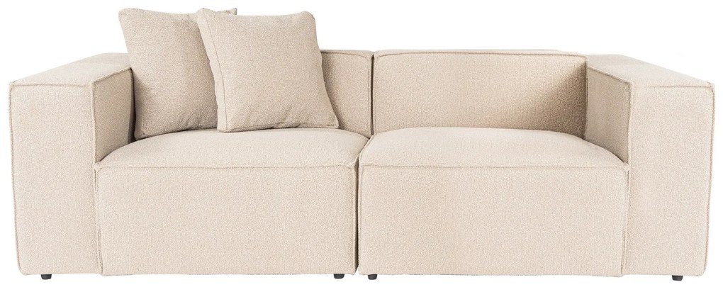 Sofá de 2 Lugares Lora – Pêssego – 220 x 108 x 65 cm