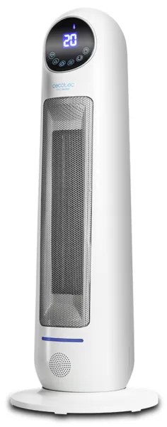 Aquecedor banho cerâmico Ready Warm 10100 Smart Ceramic. Vertical, Digital, 2000 W, Termóstato ajustável, proteção contra sobreaquecimento e anti-qued