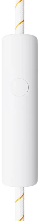 Dimmer universal com botão de pressão e ligação à terra para lâmpadas incandescentes e LED dimerizáveis - Branco