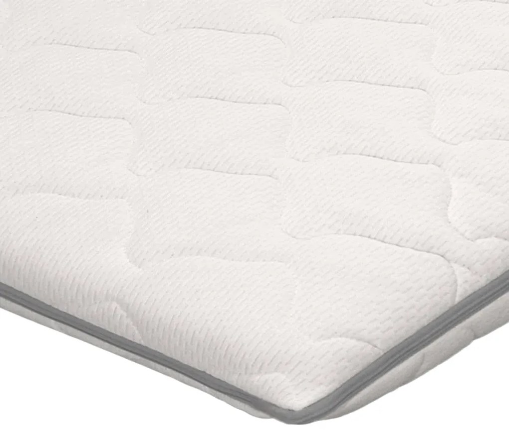 Sobrecolchão 80x200 cm espuma viscoelástica c/ memória 6 cm