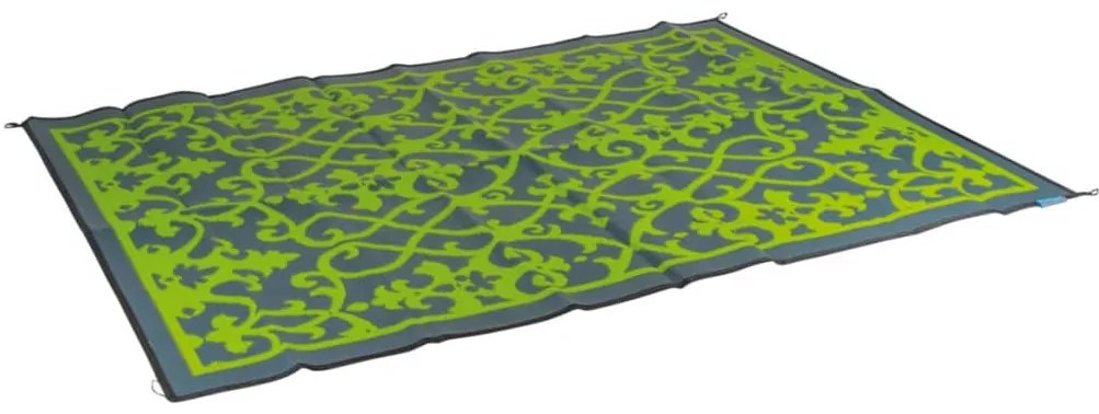 409114 Bo-Camp Tapete de exterior Chill Mat Oriental 2,7x2 m L verde