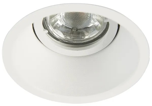 Foco embutido branco rotativo e inclinável - Alloy Moderno