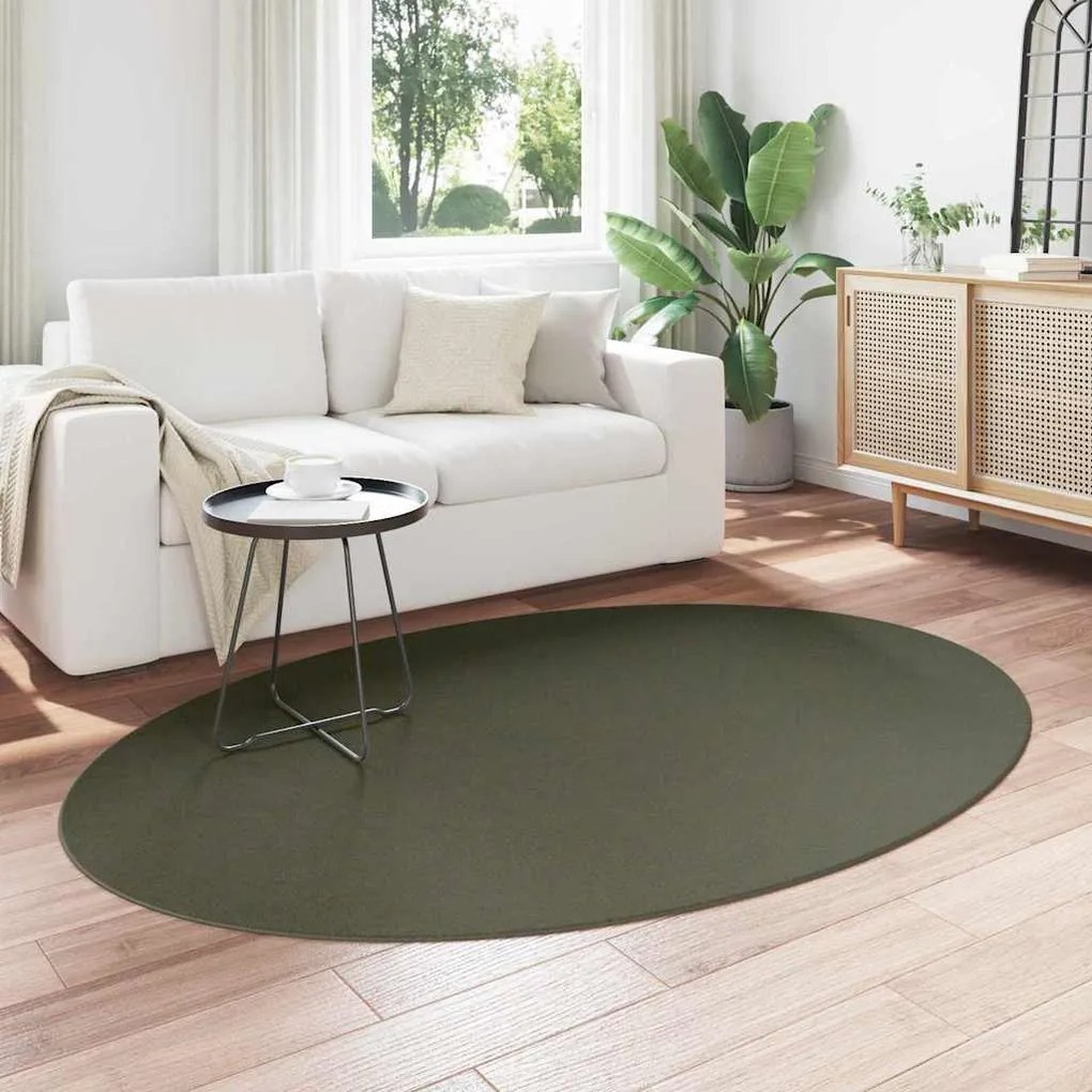 Tapetes Verde Floresta 140 x 200 cm Lã