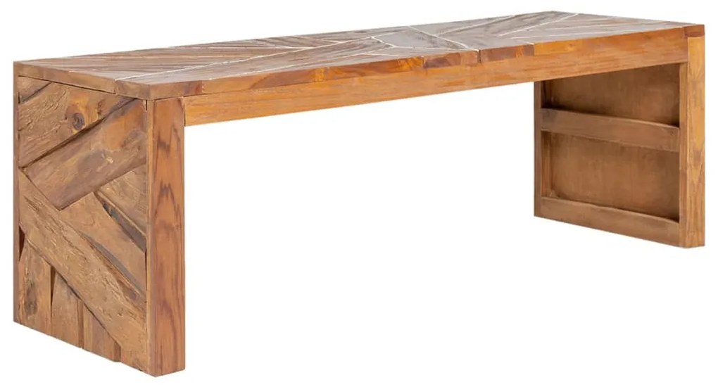vidaXL Suporte de TV 110x60x38 cm madeira de teca maciça