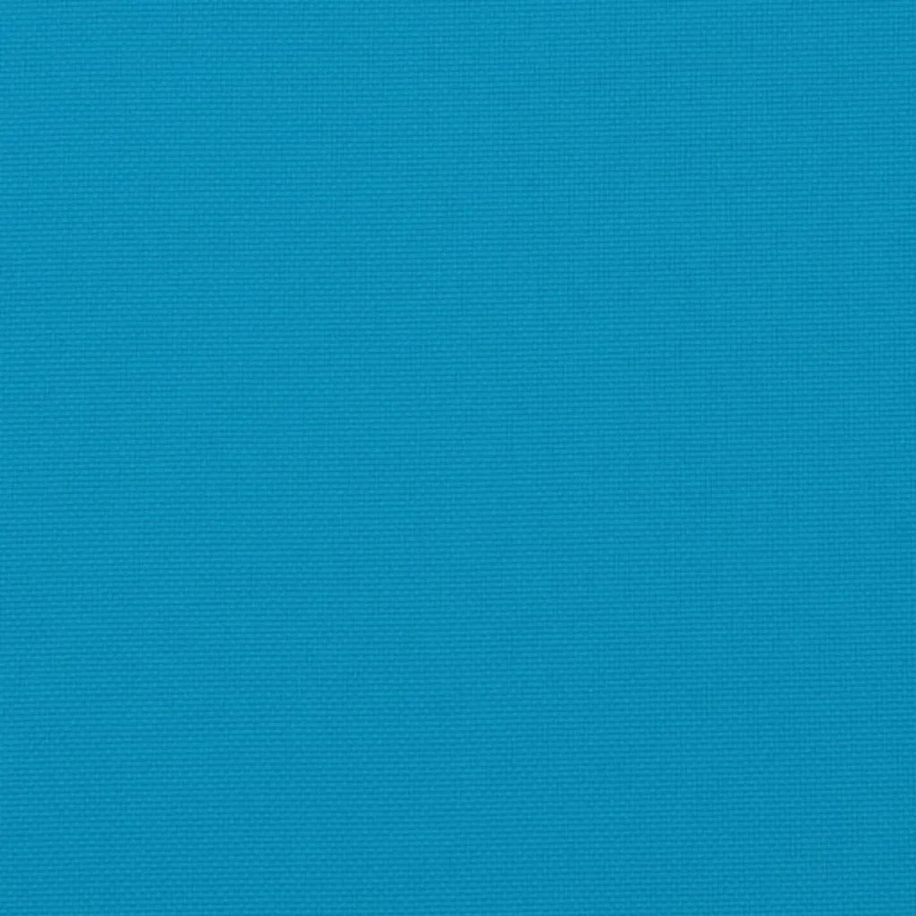 Almofadões para paletes 3 pcs tecido azul