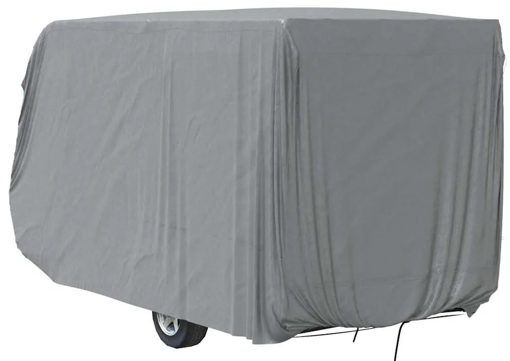 Cobertura caravana 460x250x220 cm tecido não tecido cinzento