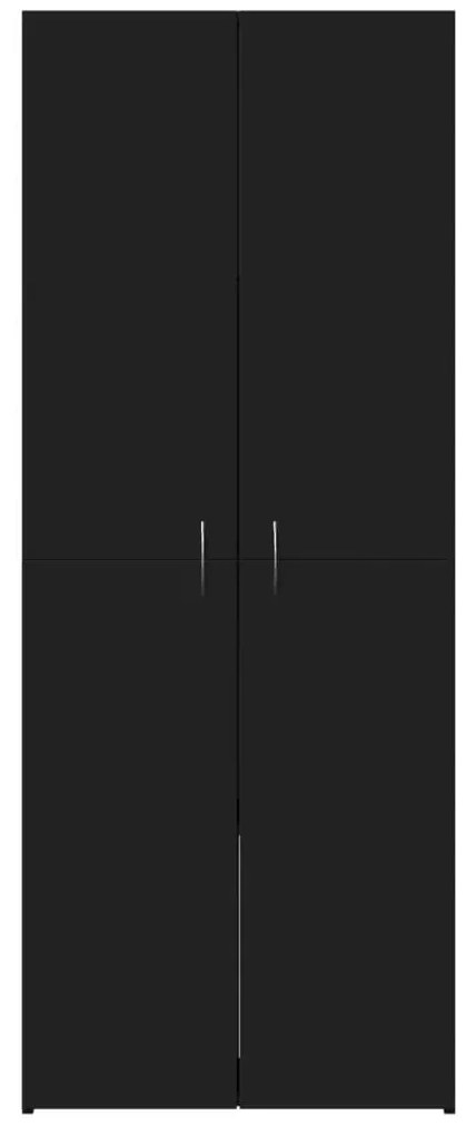 Arquivador 60x32x153 cm derivados de madeira preto