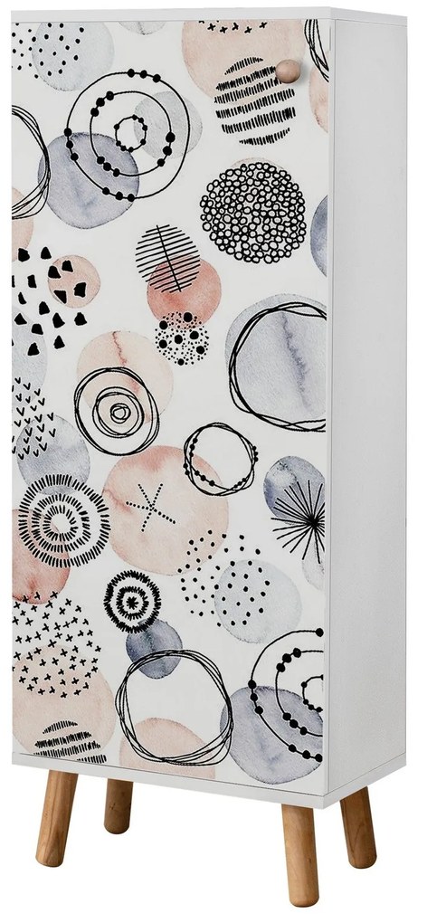 Móvel Sapateira Vegas – Branco – 50x135x38 cm